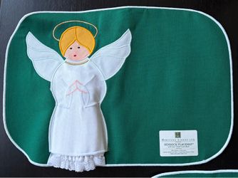 Embroidered Small Appliance Cozies and Place Mats
