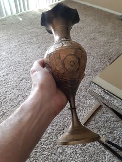 Brass vase