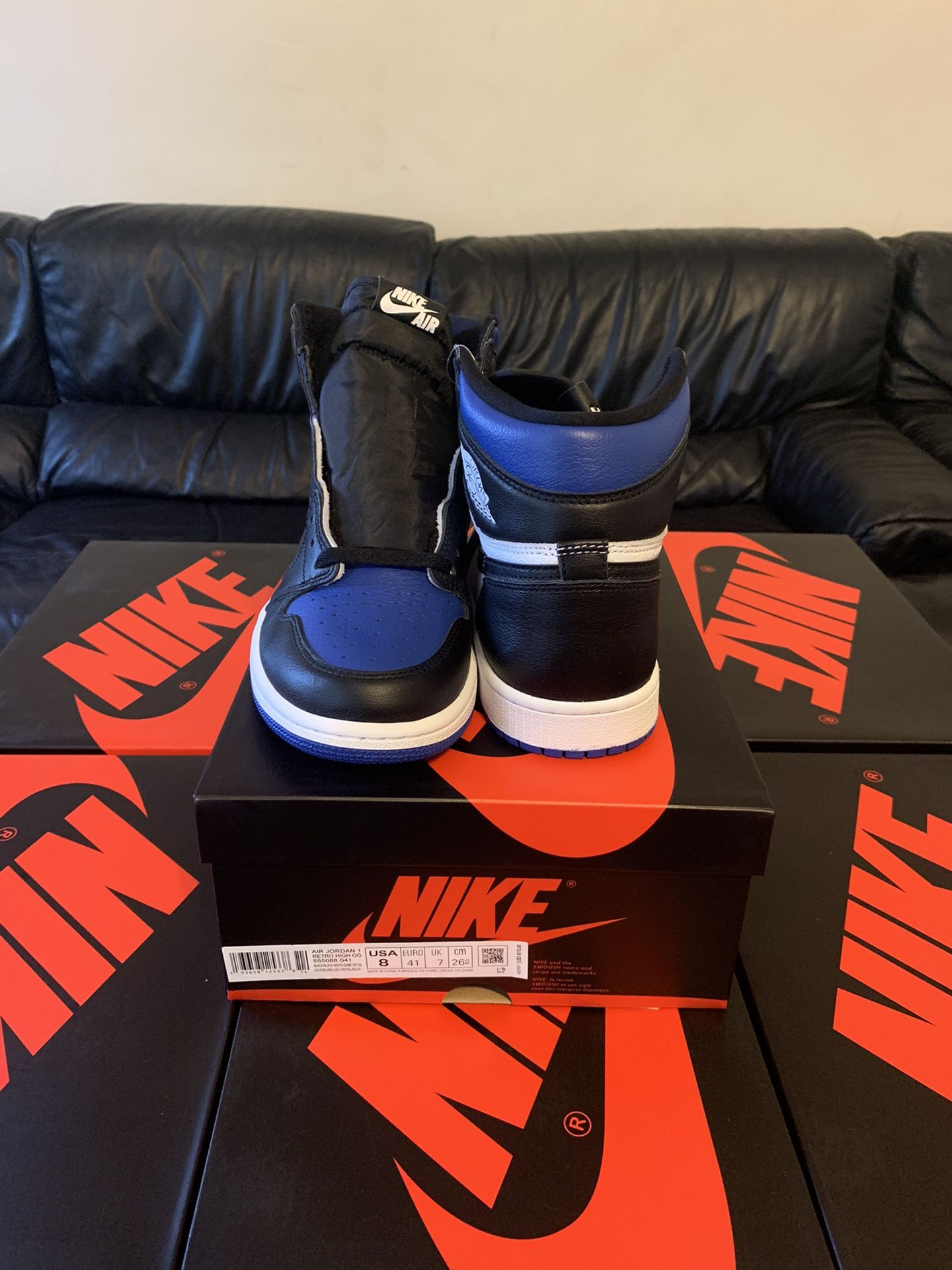 Air Jordan 1 Royal Toe size 9.5