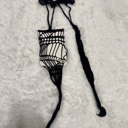 New Black Fishnet Stockings Goth Lingerie 