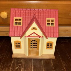 Calico Critters  Red Roof Cozy Cottage Toy Playset 
