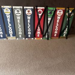 Football Door Or Wall welcome Signs