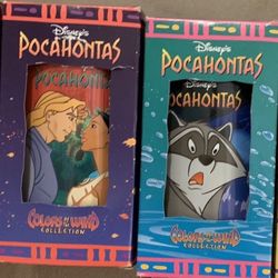 Disney Pochatonas Plastic Burger King Cups