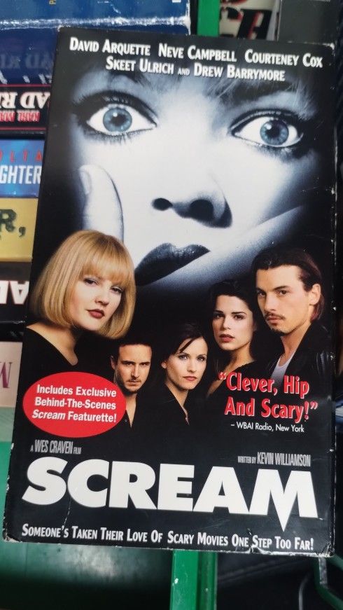 Scream 1 & 2 On VHS  $7
