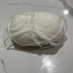 Free White Yarn