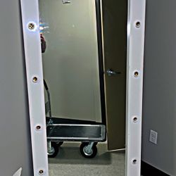 Big White Vanity Mirror 
