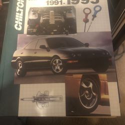 Book Import Car Manual 1991 To 1995 Chilton