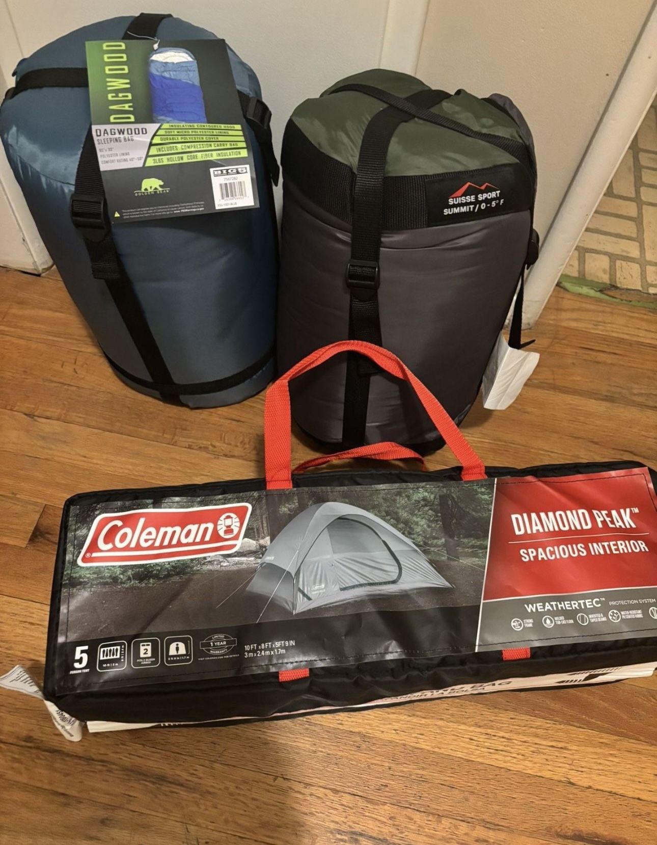 Camping Brand New Gear