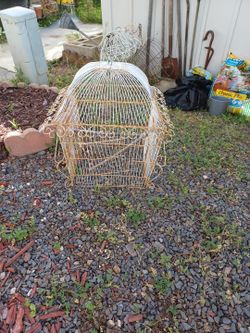 DOME BIRD CAGE $25. reduced $20.See Description
