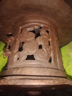 Vintage Chinese Latren Case Iron Exc Condition 