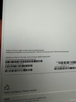 Iphone 17 pro mx