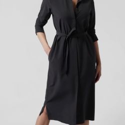 NEW NWT Athleta Urbanite Dress Women’s Size Medium in Black