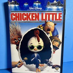 Disney Chicken Little DVD (2005) Widescreen, Bonus Features, Complete Kids Movie