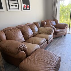 Lane Leather Living room Set
