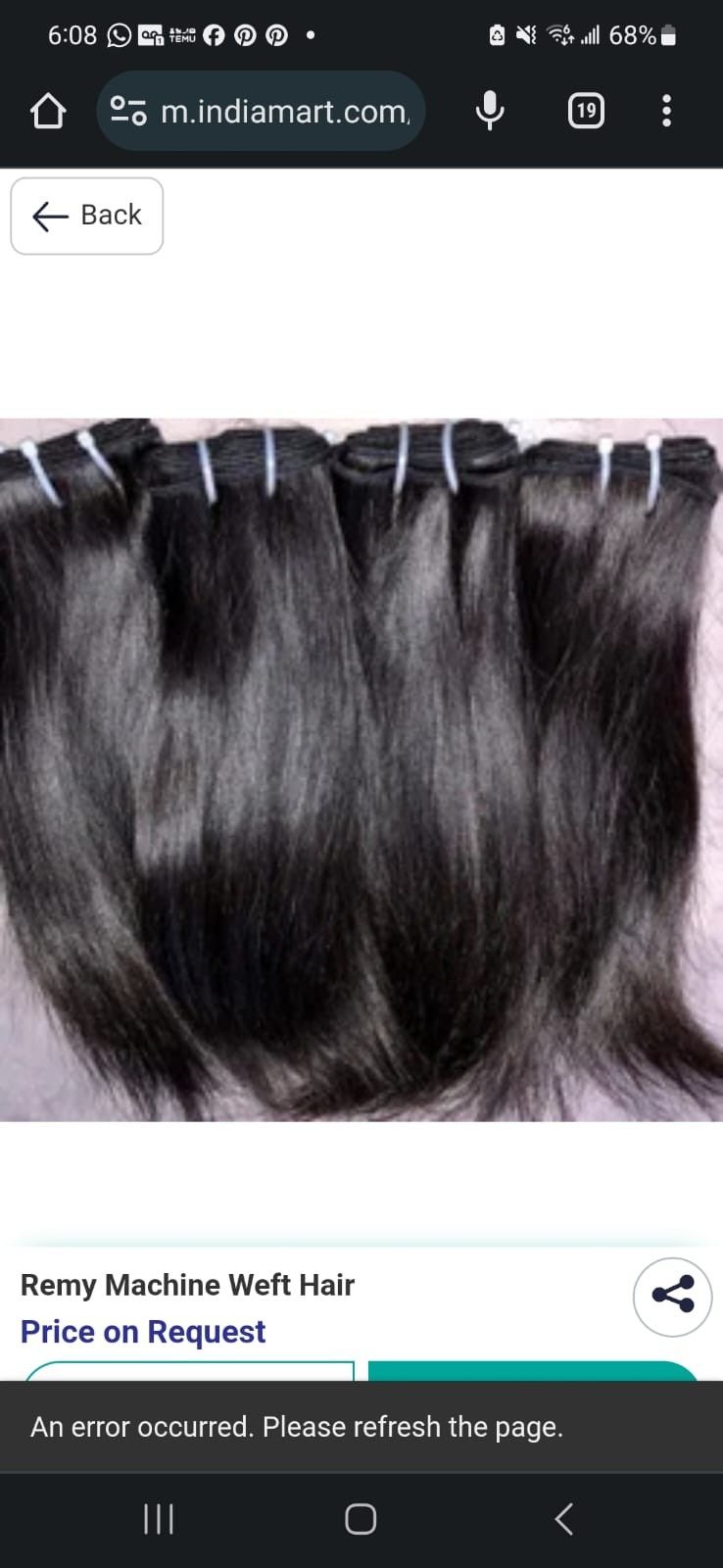 Virgin Remy Unprocessed Indian Hair 22inch 26 Inch -28inch