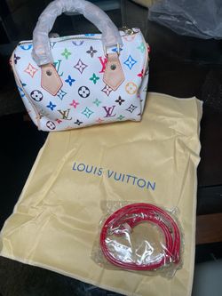 Brand New Multicolor Speedy-Style Bag