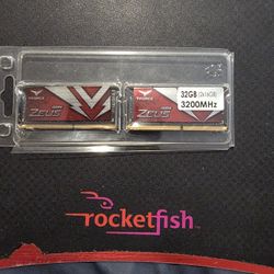 TEAMGROUP T-Force Zeus DDR4 SODIMM 32GB (2x16GB) 3200MHz