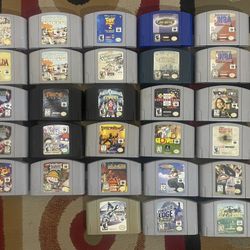 Used Nintendo 64 Video Games