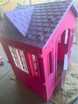Pink playhouse