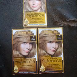 3 NEW  Unopened Blonde Hair Color 