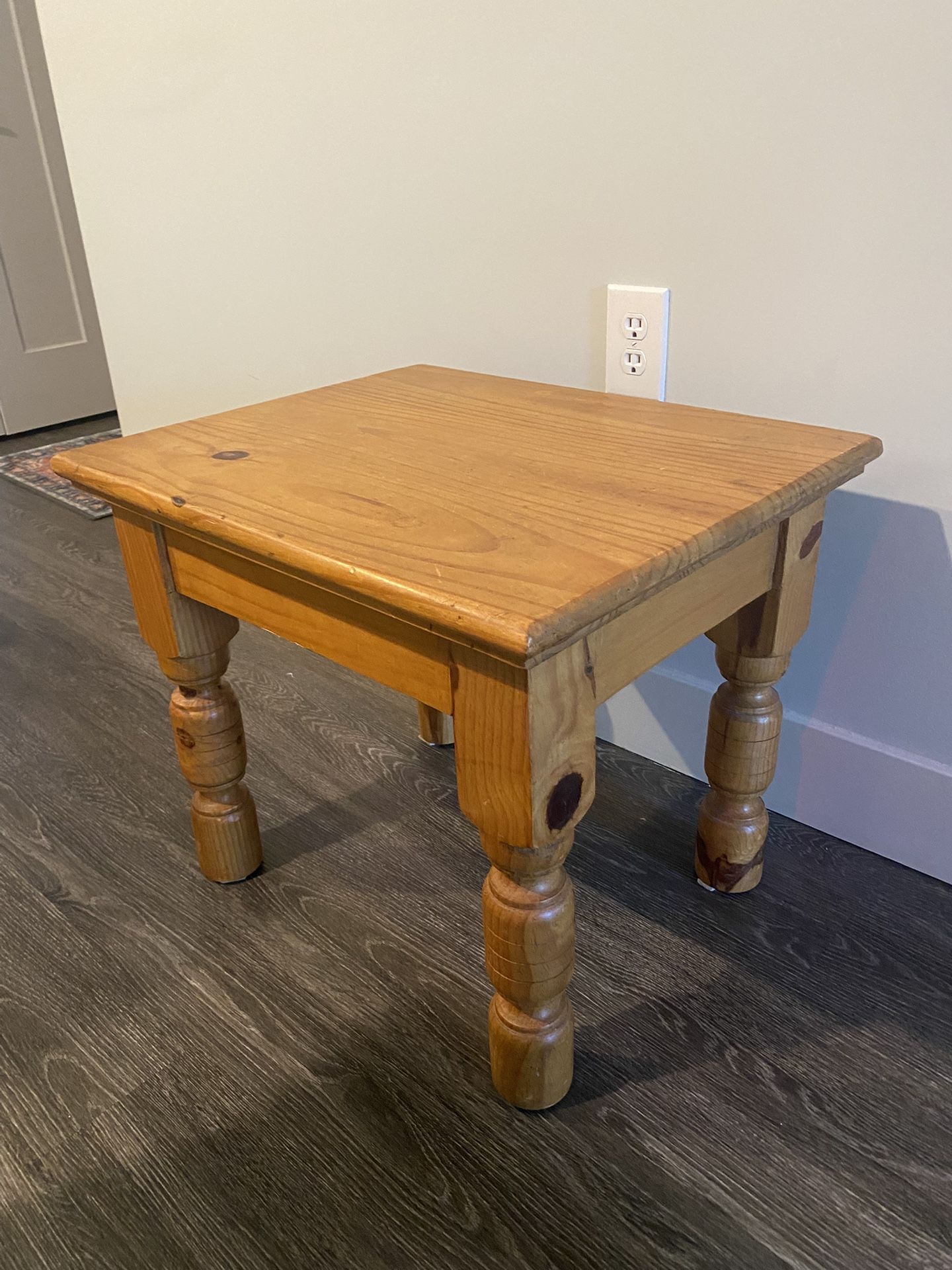 Brown Wood Table