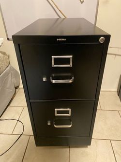 Hon 2 drawer file cabinet