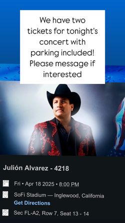 Julion Alvarez Tickets