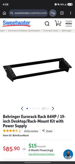 Eurorack 84 Hp Mount