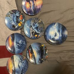 2001 A Year In Paradise Bradford Exchange Collectors Plates