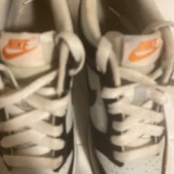 Nike Retro Black And Gray Orange Check 