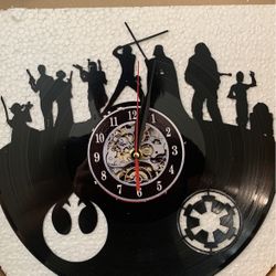 Star Wars Vinyl Clock