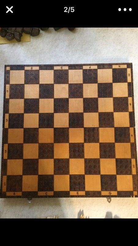 Hand made chess