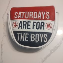 Club Cover - Saturdays are for the boys Mallet Head Cover