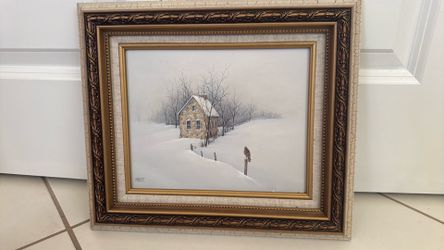Framed picture 14x12/ picture 8x10
