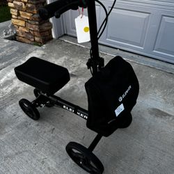 Knee Walker/ Scooter - For Right Or Left Side Injury. Ride On. Brand New & Assembled