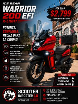 🔥 ¿Buscas una scooter diferente que llame la atención donde quiera que vayas?