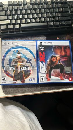 Mortal kombat 1 and WWE 2k25
