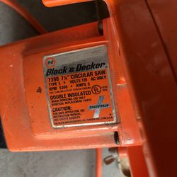 Circular Saw - Black and Decker