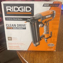 Ridgid 2-1/8 “ Brand Nailer 18 Ga