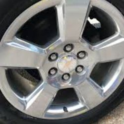Chevy Tahoe Rims Chevrolet Suburban Wheels Silverado Snowflakes Trail Boss High Country Ltz Rst Z71 Yukon Sierra Denali Cadillac Escalade 