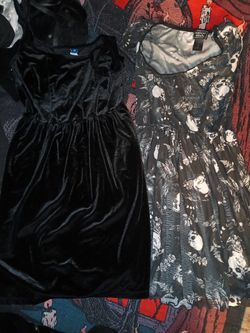 Black And Skull Dresses