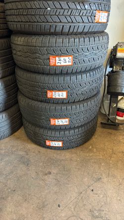 265-60-20 Tires Used.. Llantas Buenas Condiciones