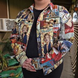 Marilyn Monroe Pinup Denim Jacket