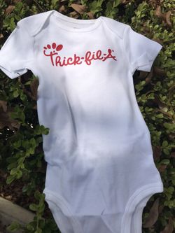 Thick Fil A Onesie 18 months 10.00