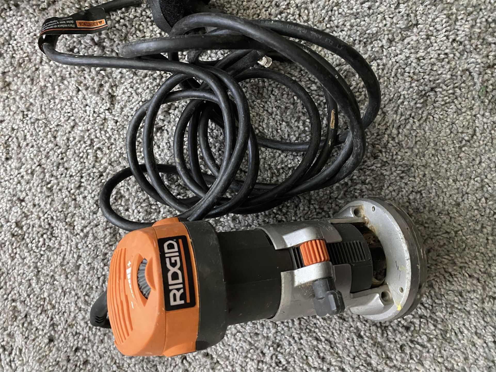 Ridgid Corded Company Router
