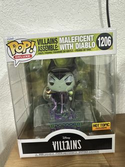 Maleficent With Diablo Funko Pop