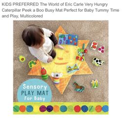 Kids Preferred Eric Carle Very Hungry Caterpillar Sensory Busy Mat 