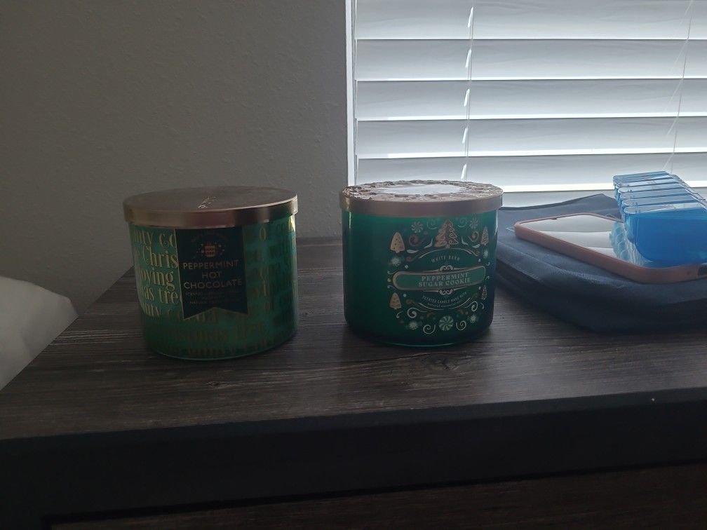 Two Bath & Body Works Candles