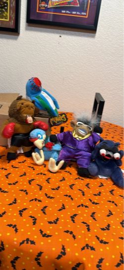 “ meanies “ vintage plush set