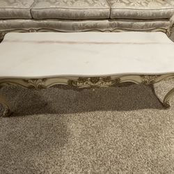 Marble Top Coffee Table 